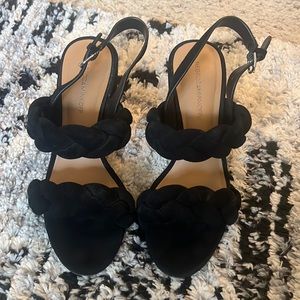 Rebecca minkoff block heel 8.5